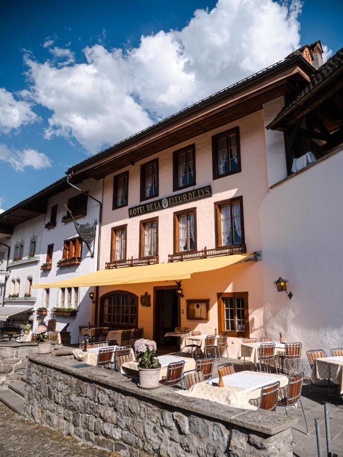 La Fleur De Lys Hotel Gruyeres Exterior photo